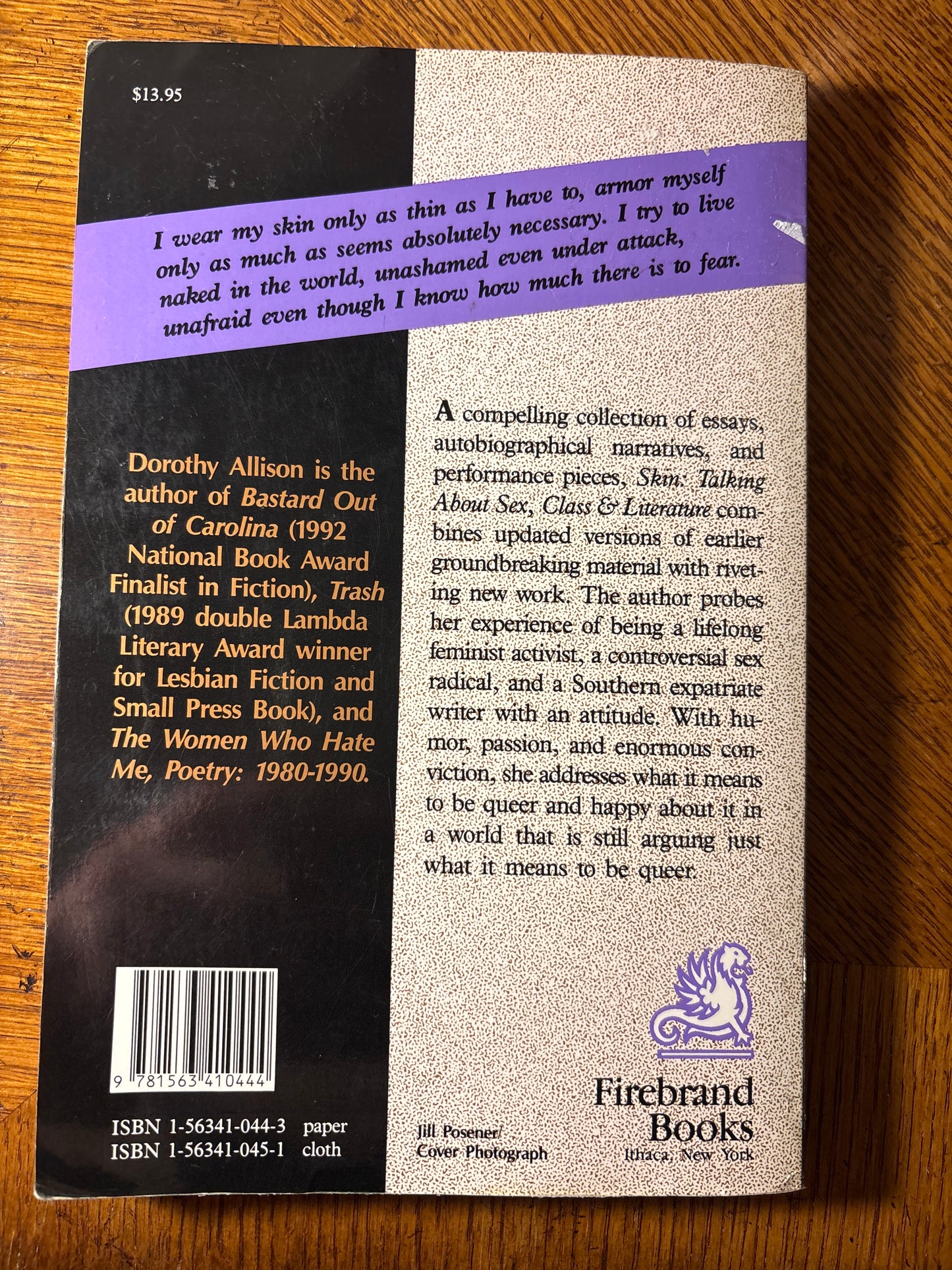 Skin by Dorothy Allison