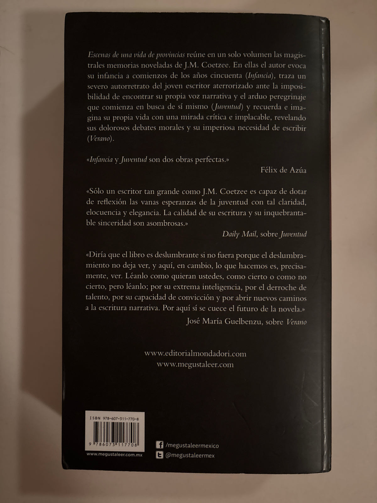 Escenas de una vida de provincias (Spanish Edition) Spanish Edition by J.M. Coetzee (Author)