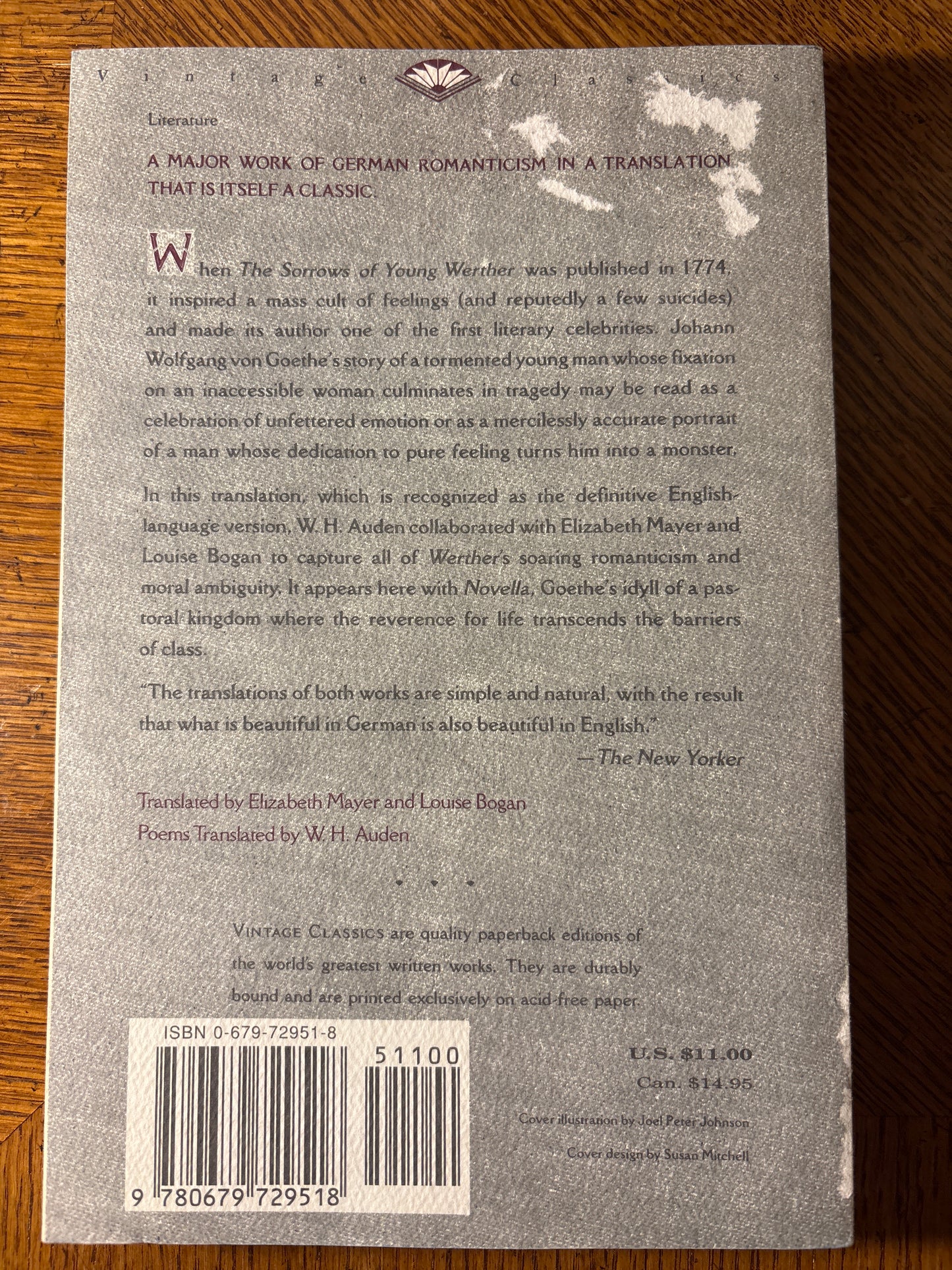 The Sorrows of Young Werther
