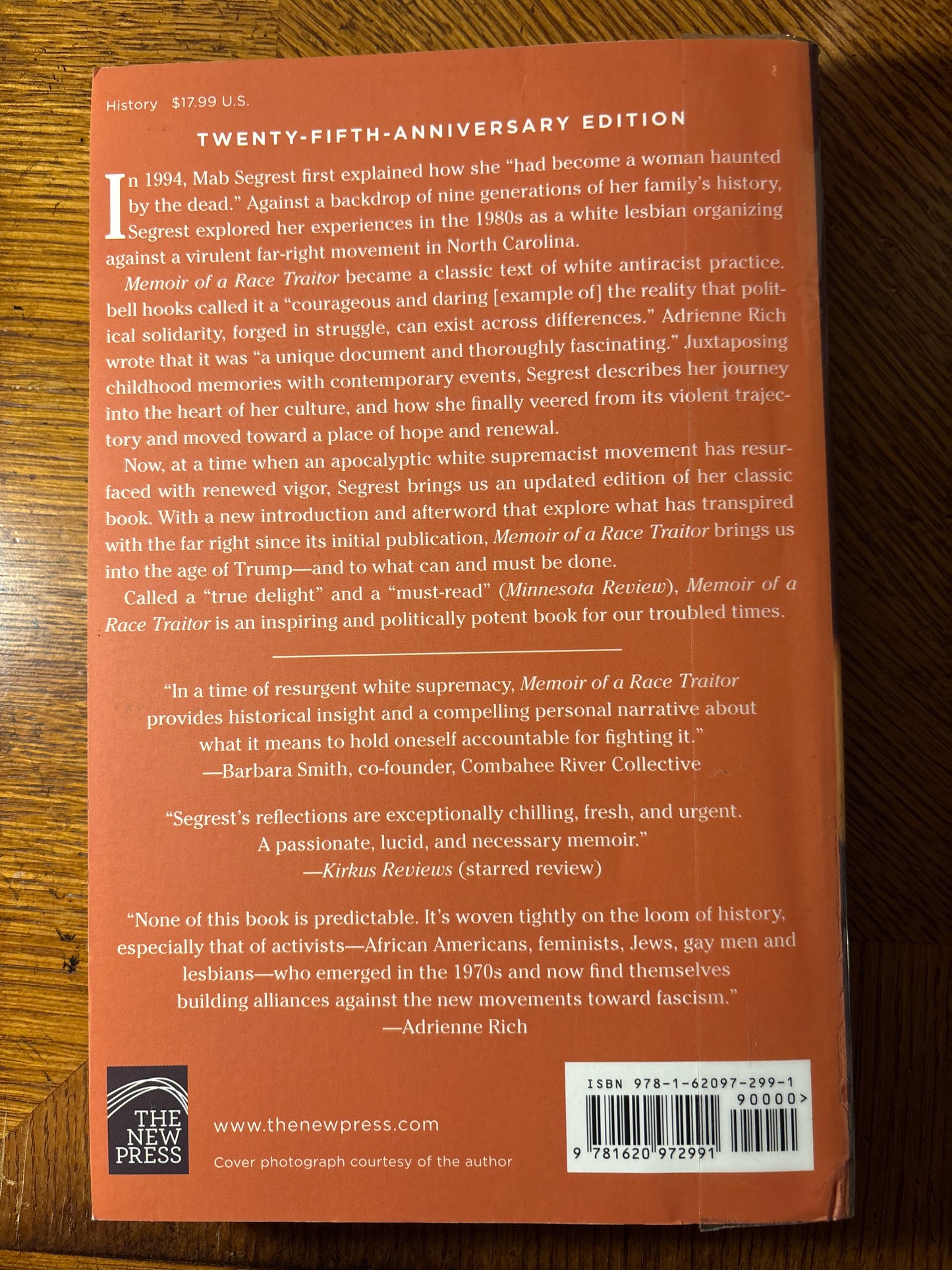 Memoir of a Race Traitor