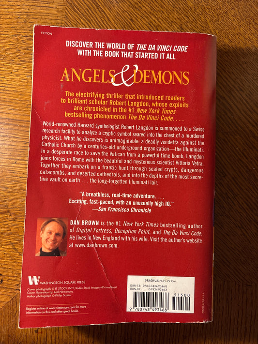 Angels & Demons by Dan Brown