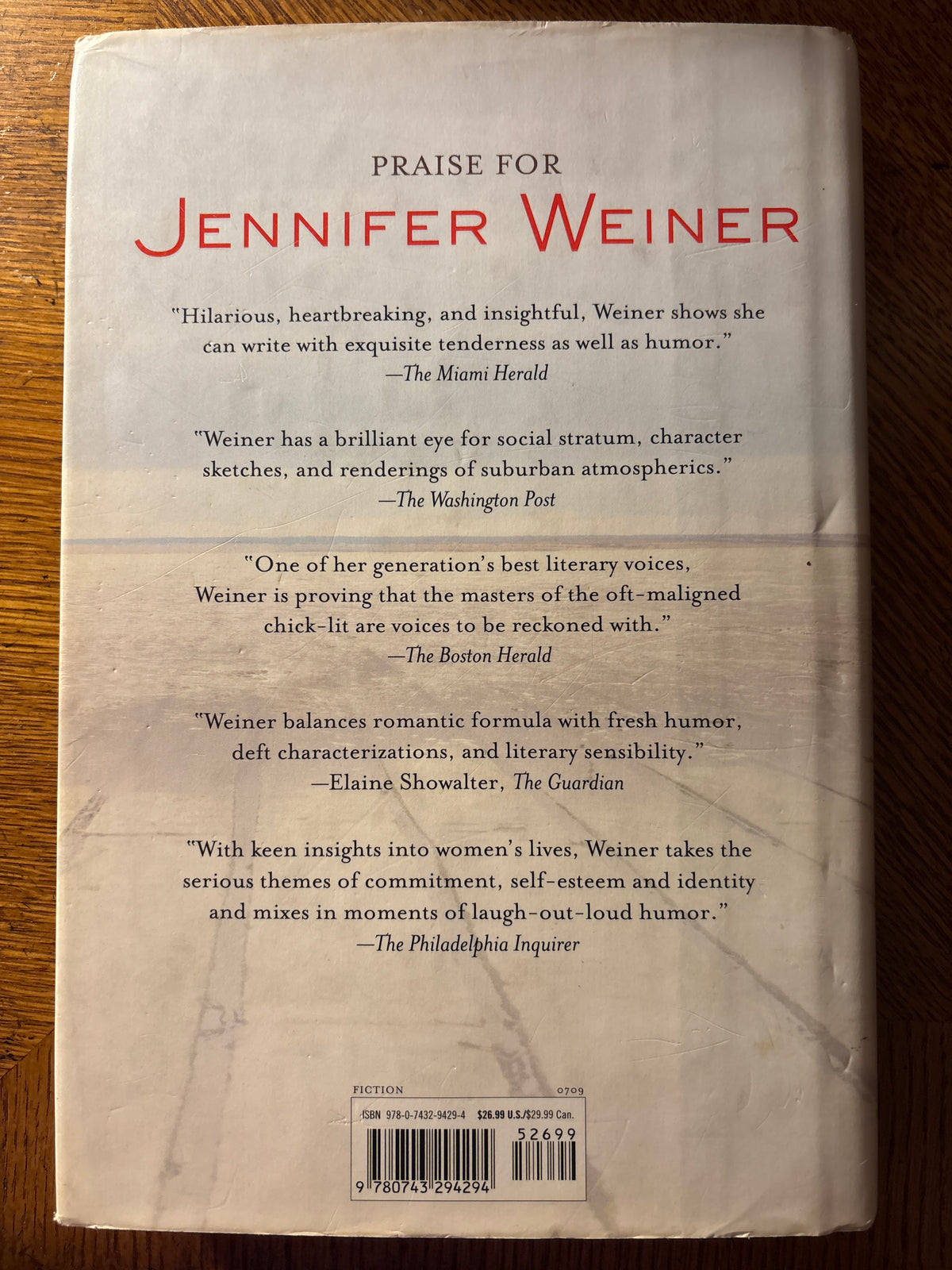 Best Friends Forever: A Novel by Jennifer Weiner