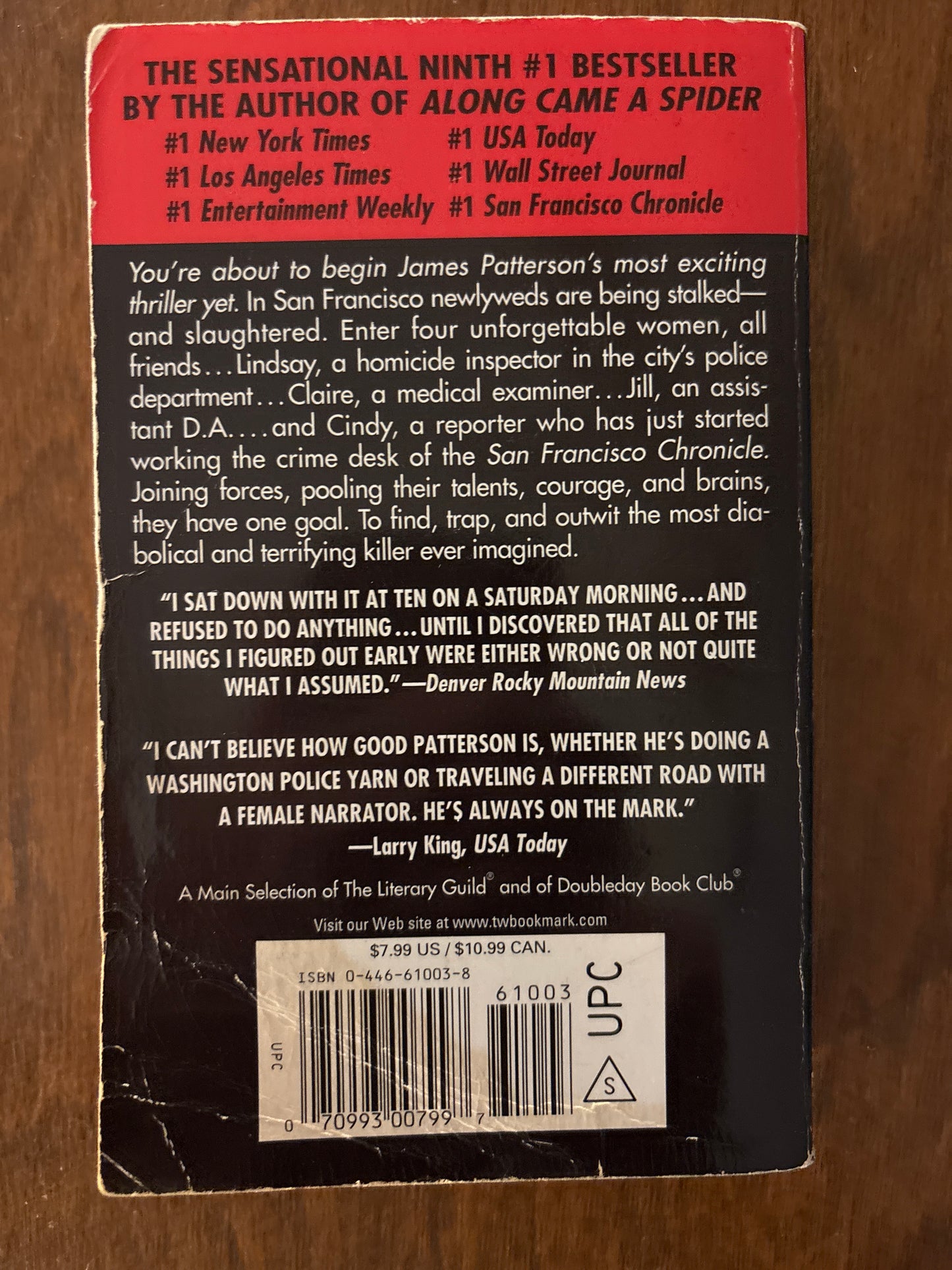1st to Die by James Patterson (Author) Format: Mass Market Paperback