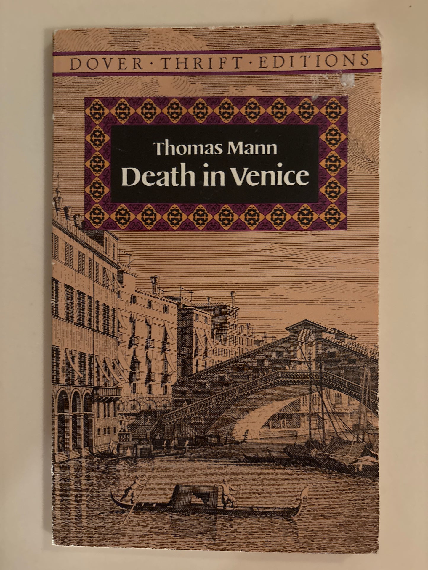 Death in Venice (Dover Thrift Editions: Classic Novels) by Thomas Mann