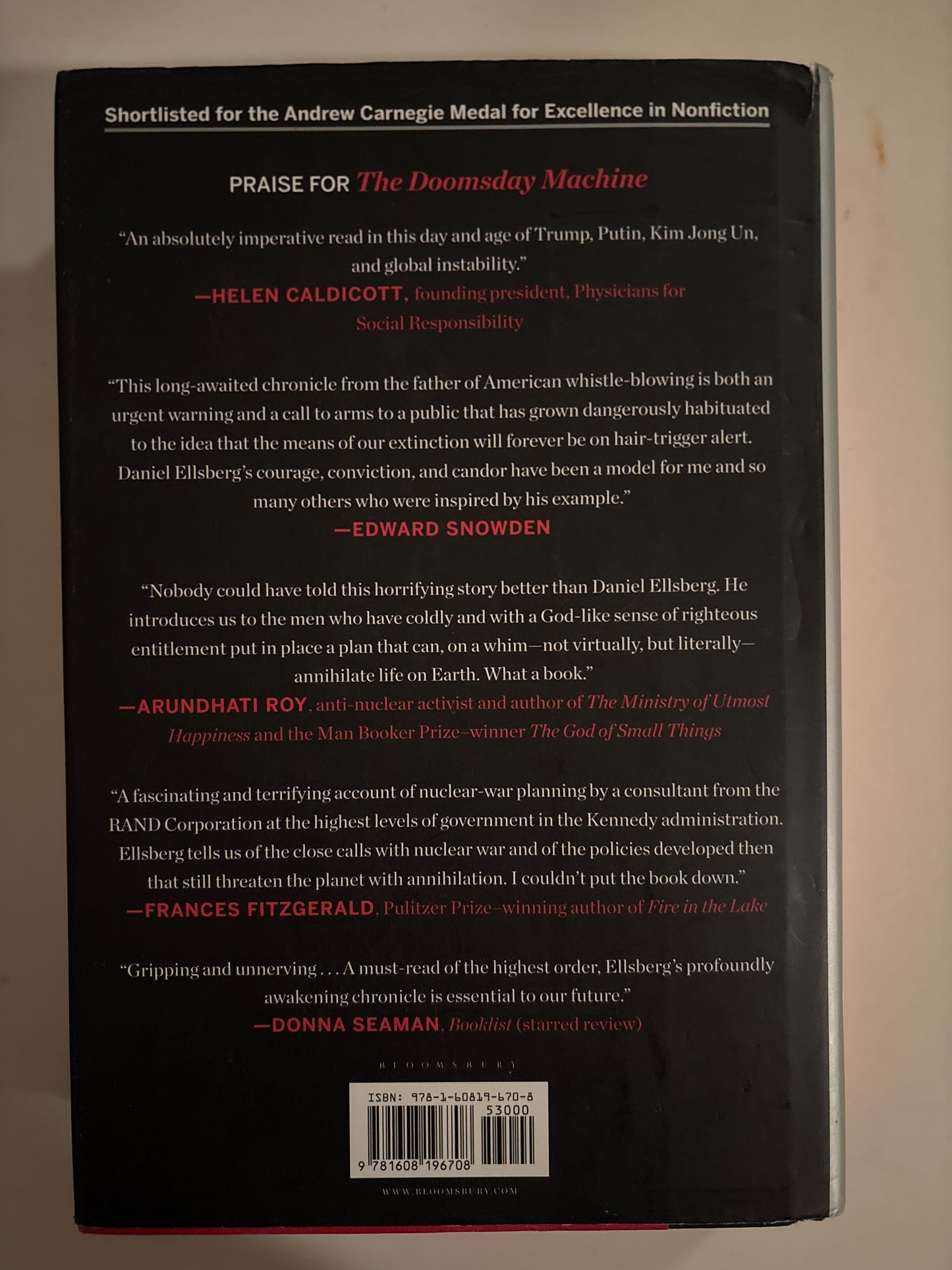 he Doomsday Machine by Daniel Ellsberg, Steven Cooper, et al