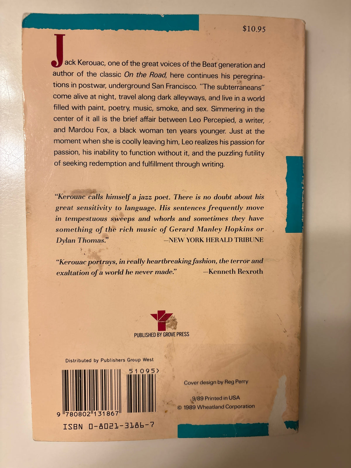 The Subterraneans by Jack Kerouac
