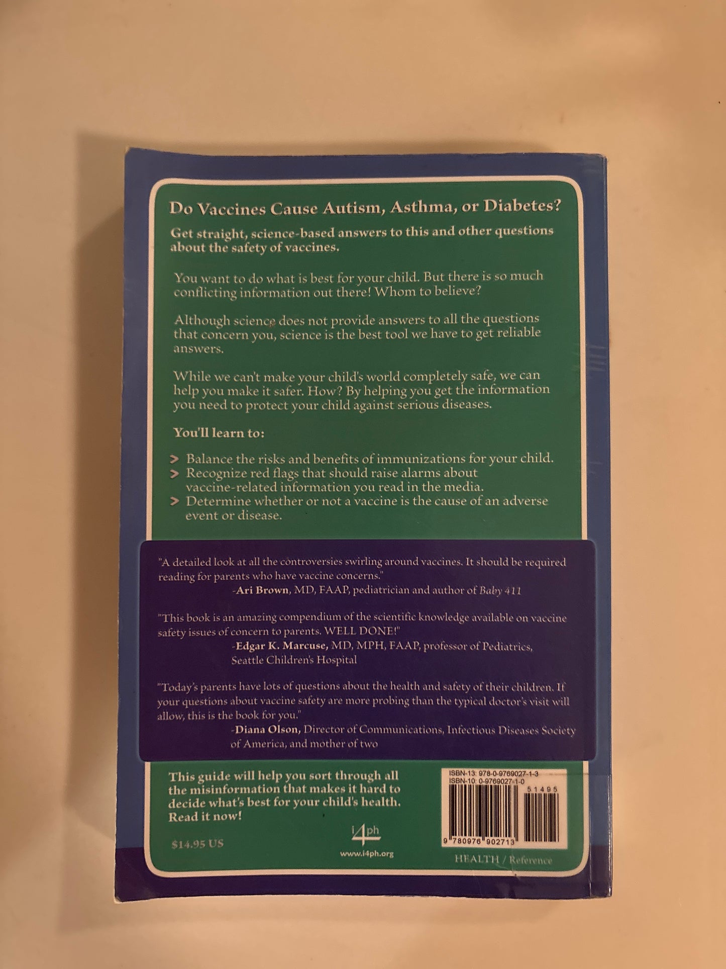 Do Vaccines Cause That?!: A Guide for Evaluating Vaccine Safety Concerns by Martin G Myers MD and Diego Pineda