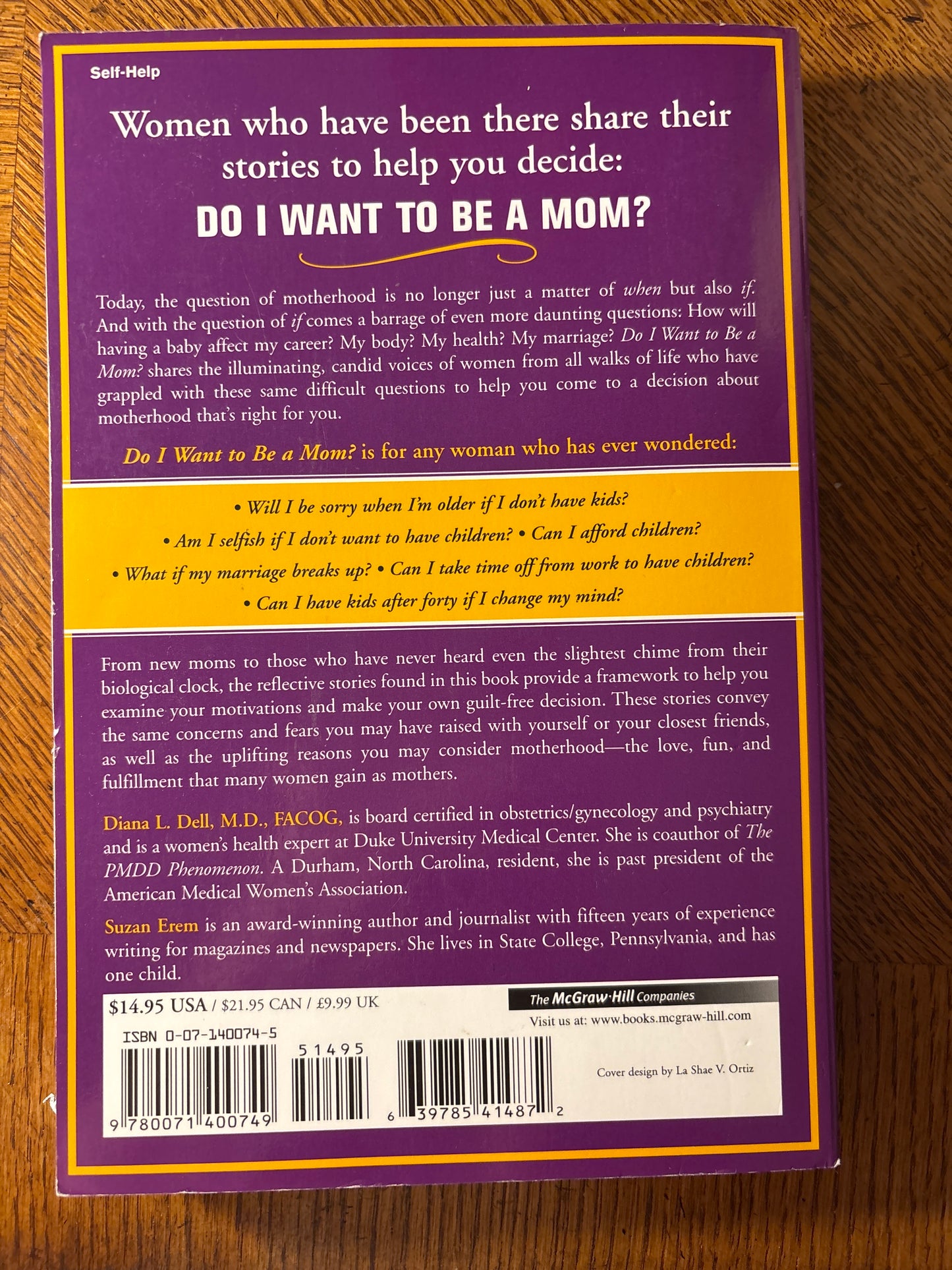 Do I Want to be A Mom by Diana L Dale, MD and Susan Erem