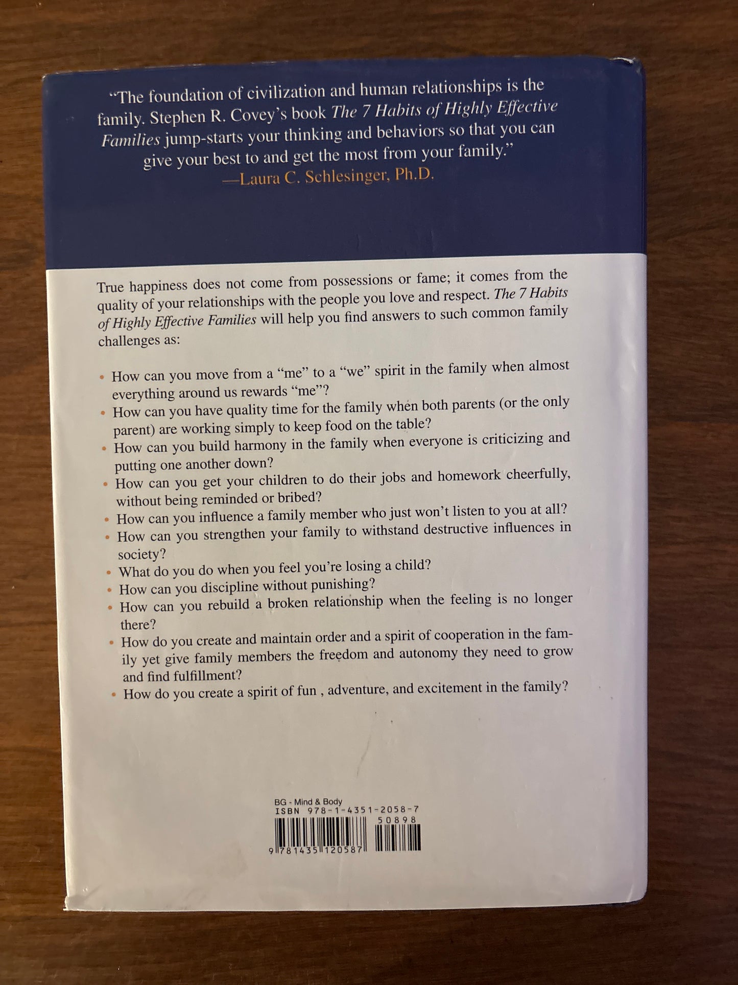 The 7 Habits of Highly Effective Families by Stephen R. Covey