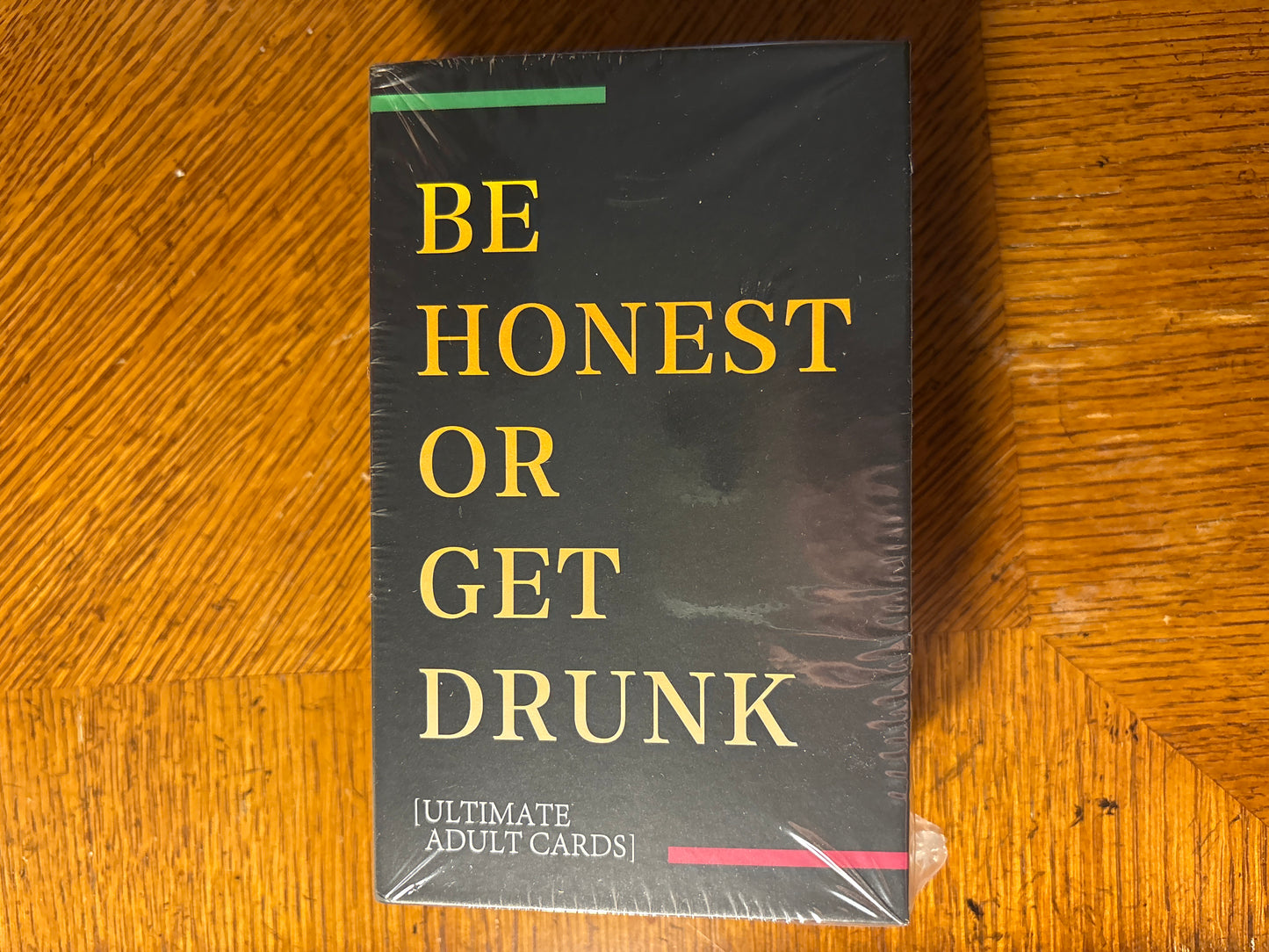 Be Honest or Get Drunk
