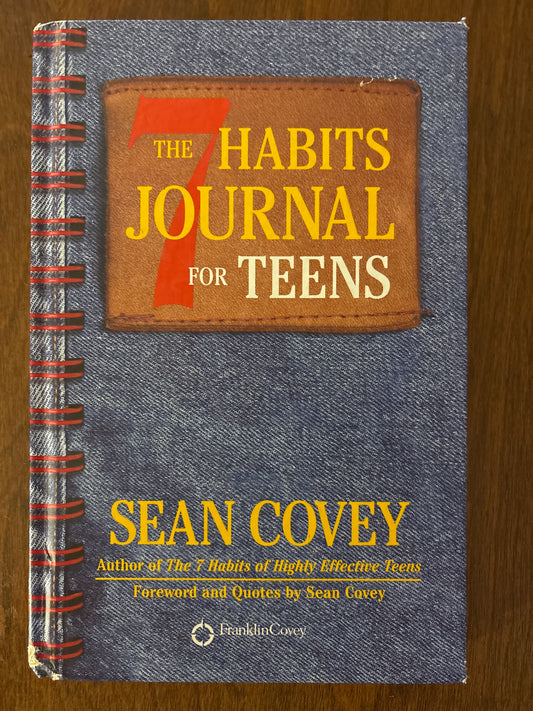 the 7 Habits Journal for Teens by Sean Covet