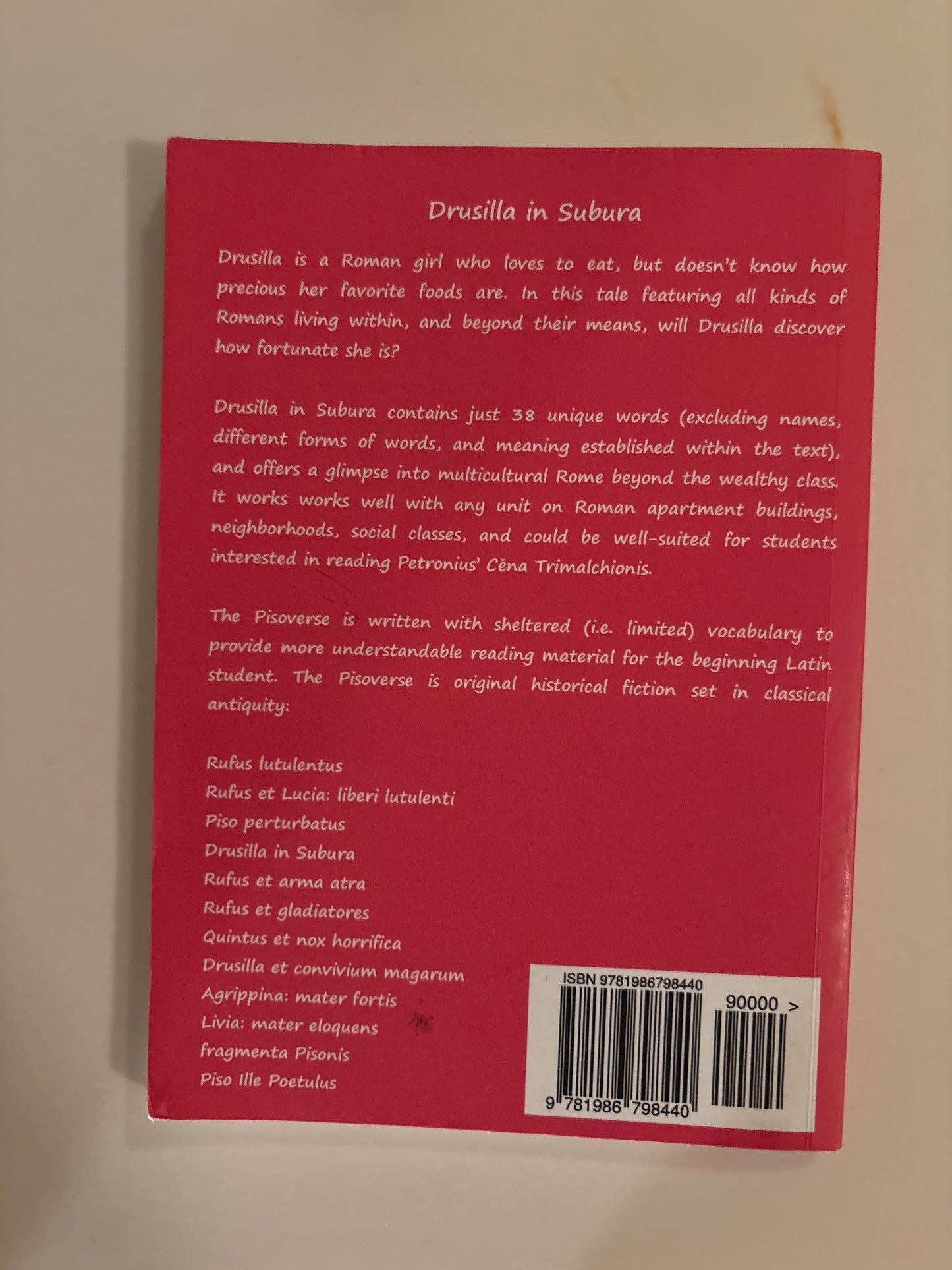 Drusilla in Subura: A Latin Novella (Latin Edition) Latin Edition | by Lance Piantaggini