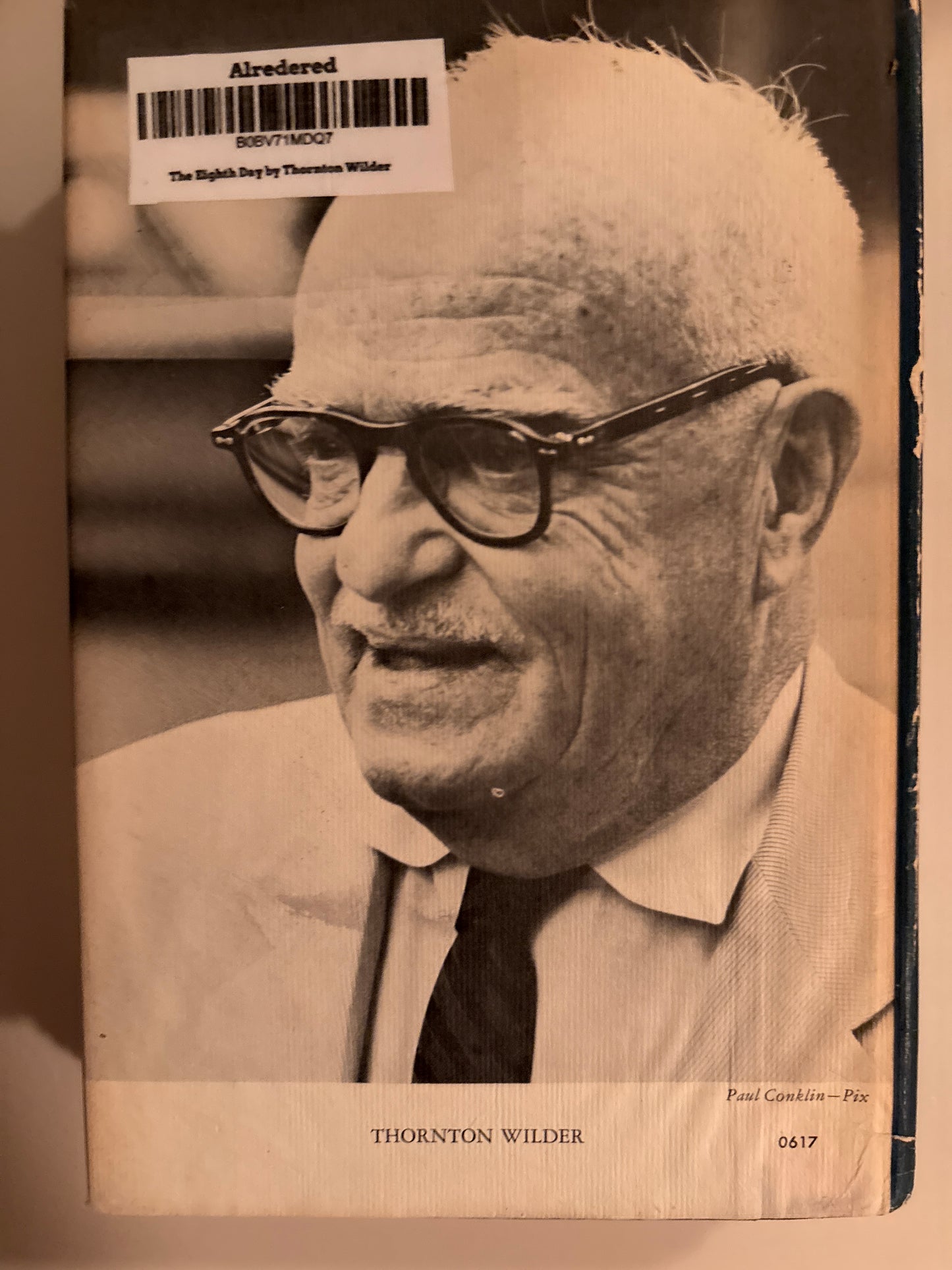 The Eighth Day by Thornton Wilder (1967) First Edition Hardcover Novel [Hardcover] Powers by Thornton Wilder
