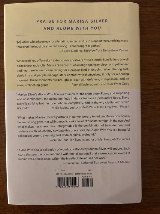 Alone With You: Stories by Marisa Silver (Author)